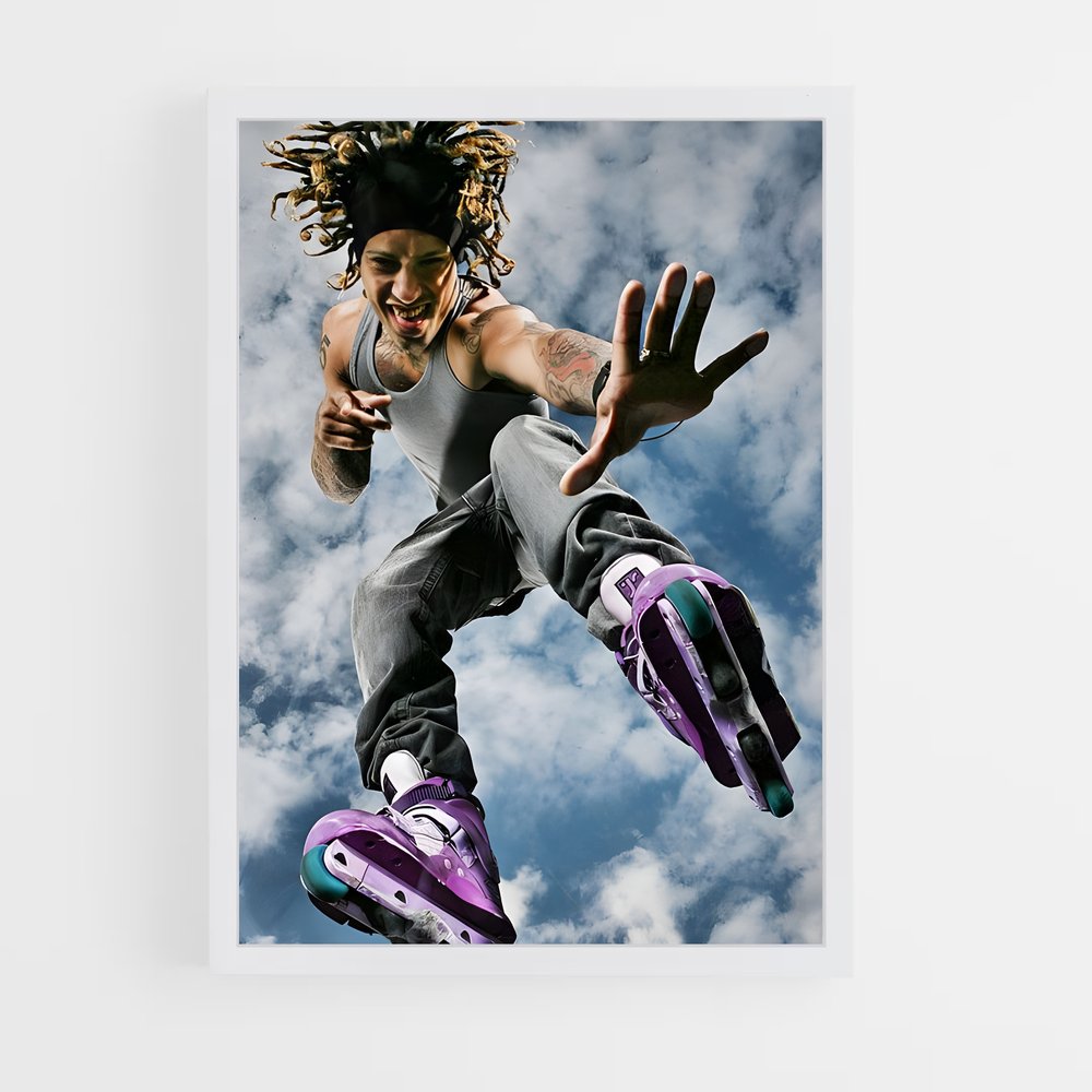 Poster Franky morales – affiche Rollerblade (vue 3)